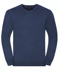 Men's V-Neck Knitted Pullover
