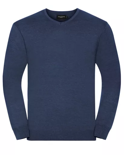 Men's V-Neck Knitted Pullover