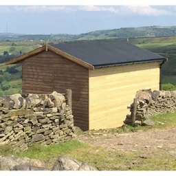 SkyGuard EPDM Shed Roof Kit example installed.jpg