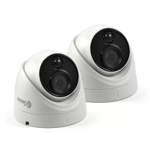 Swann SWPRO-4KDOMEPK2-EU security camera Dome IP security camera Indoor & outdoor 3840 x 2160 pixels Ceiling