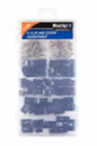 170 PCE Assorted U-Clip and Screw Set