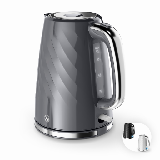Swan 1.7 Litre Textured Windsor Kettle