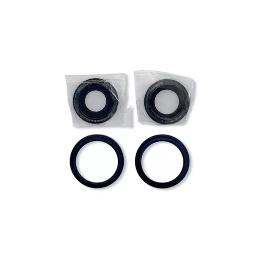 Rear Camera Glass Lens w/ Bracket (Midnight) (2-Piece Set) (CERTIFIED) - For iPhone 13 / 13 Mini