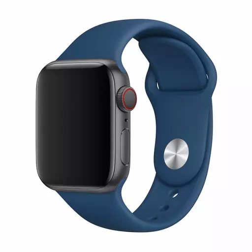 Devia - Silicone Strap for Apple Watch (42mm/44mm/45mm/49mm) - Blue Horizon