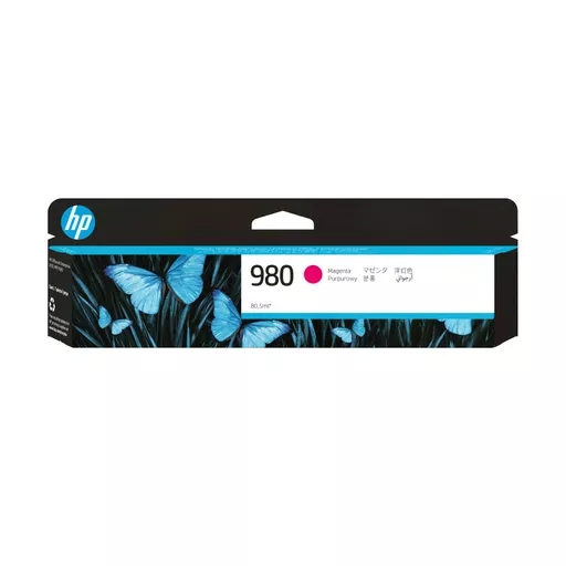 HP D8J08A/980 Ink cartridge magenta, 6.6K pages ISO/IEC 24711 80.5ml for HP OfficeJet X 555
