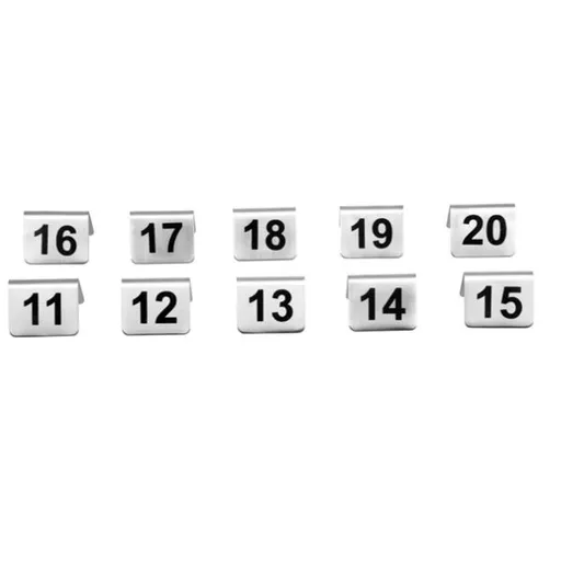 11-20 S/S TABLE NUMBERS