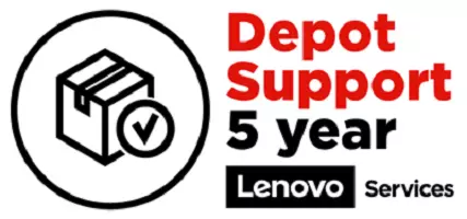 Lenovo Depot/Customer Carry-In Upgrade, Extended service agreement, parts and labour (for system with 3 years depot or carry-in warranty), 5 years (from original purchase date of the equipment), for ThinkPad X1 Extreme Gen 5; X1 Nano Gen 2; X1 Yoga Gen 8;