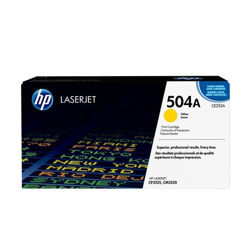 HP CE252A/504A Toner cartridge yellow, 7K pages ISO/IEC 19798 for HP CLJ CP 3525
