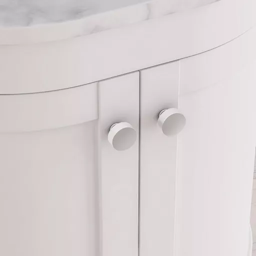 Lucerne Smooth Knob Handle Chrome
