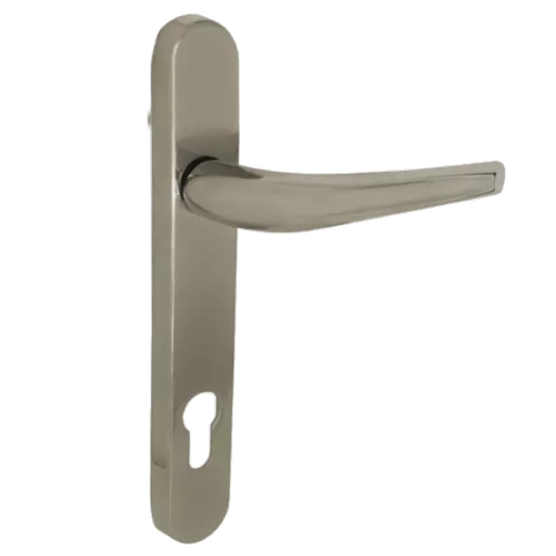 ELITE Lever/Lever UPVC Handle 211mm Short Backplate
