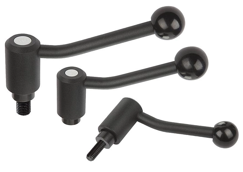 K0112 - Safety Lock Tension Levers In Steel Thread Size M8-M16