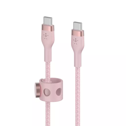 Belkin BOOST↑CHARGE PRO Flex USB cable 1 m USB 2.0 USB C Pink