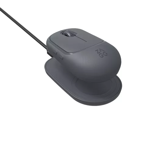 ZAGG Accessories-Promouse- Wireless Mouse & Wireless Charge Pad-Charcoal