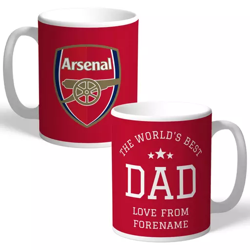 Arsenal FC World's Best Dad Mug