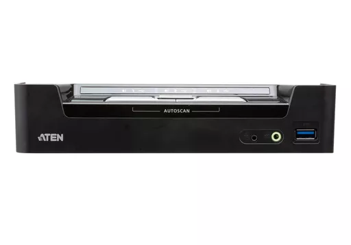 ATEN 3-Port USB-C DisplayPort Hybrid KVMP™ Switch