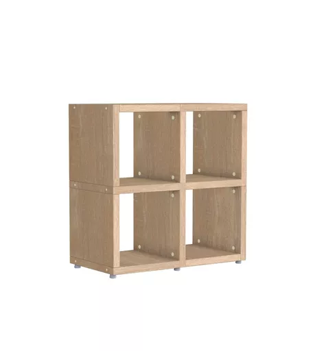 Oak Storage Cube Shelving 2 x 2