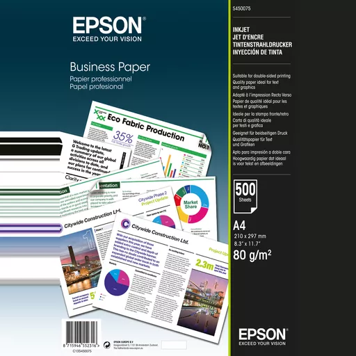 Epson Business Paper - A4 - 500 Sheets