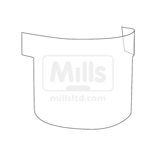 Tear Off Polycarbonate Visor Cover for PowerCap® Infinity® (PK10)