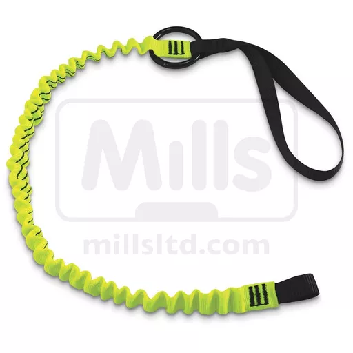 RidgeGear RTLE3 Elastic Tool Lanyard with Choke Loop & Belt Attachment ‘O’ Ring