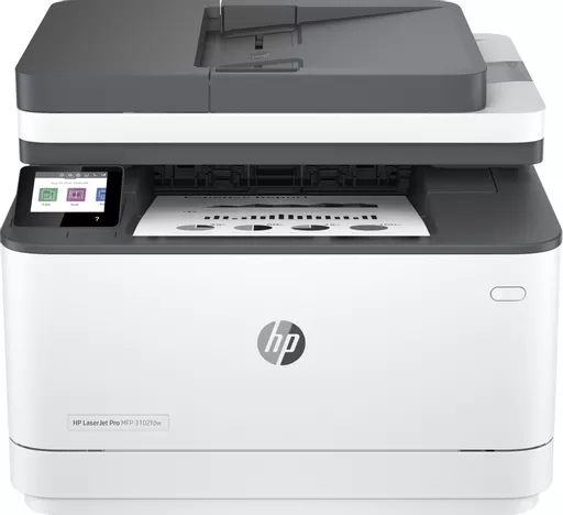 HP LaserJet Pro 3102fdw Wireless Multifunction Black and white Printer, Copier, Scanner; Duplex