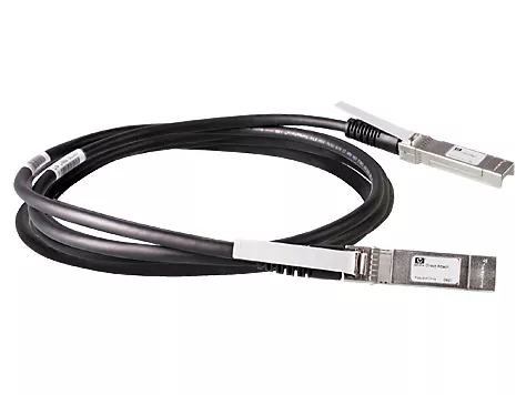 HPE 10G SFP+3m InfiniBand/fibre optic cable Black, Silver