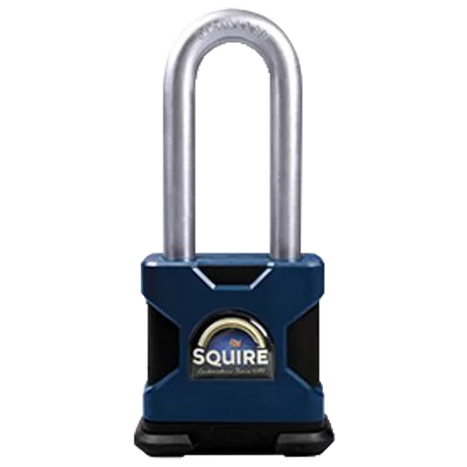 SQUIRE SS50S/2.5 Stronghold Steel 6 Pin Long Shackle Padlock