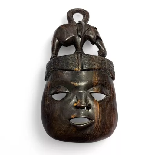 African Ebony Wood Carved Mask | Starbeck Education