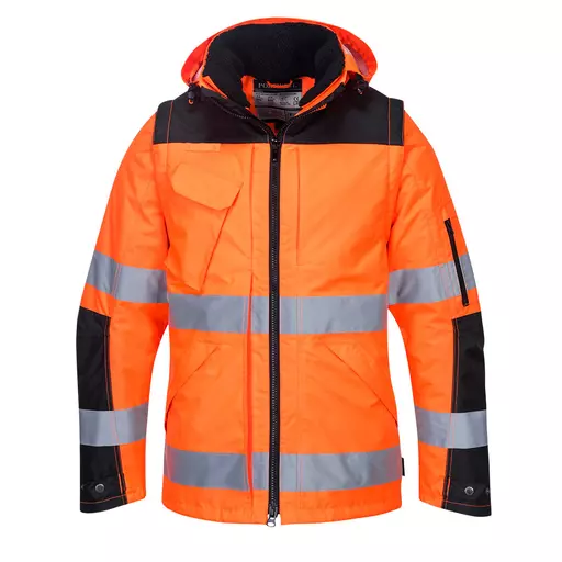 Hi-Vis 3-in-1 Contrast Winter Pro Jacket