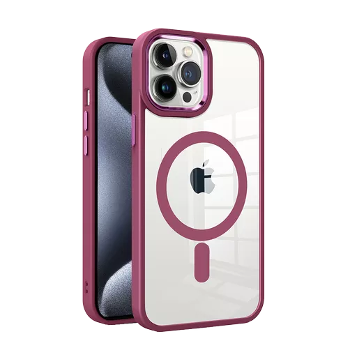 ProMag Metallic for iPhone 15 Pro - Berry