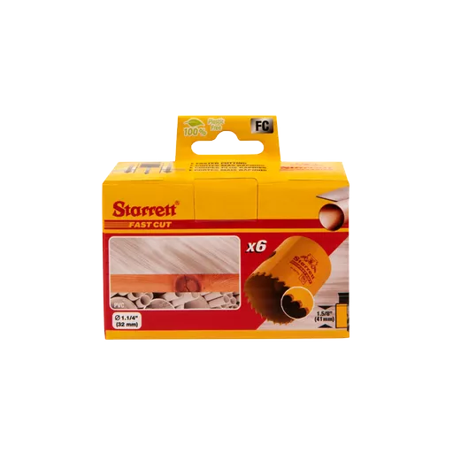 FCH0114 32mm Hole Saw Starrett 6 Pack-MAIN.png