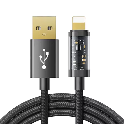 Joyroom - S-UL012A12 USB-A to Lightning 2.4A Data Cable (1.2M) (Black)