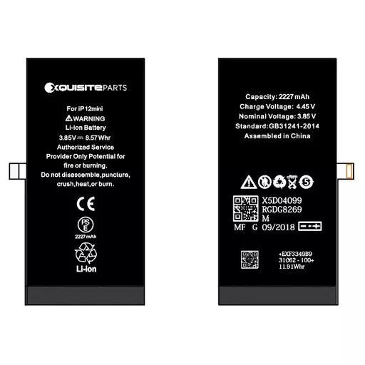 Replacement Battery for iPhone 12 Mini