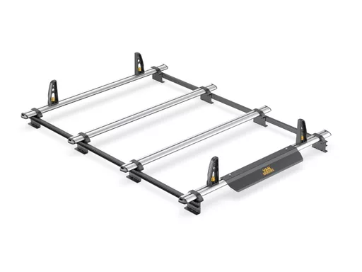 Renault Trafic 2001-2014 L2, H1 - ULTI Bar+ (Aluminium) - 4 Roof Bars