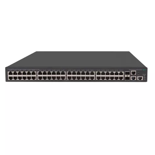HPE FlexNetwork 5130 48G POE+ 2SFP+ 2XGT (370W) EI Managed L3 Gigabit Ethernet (10/100/1000) Power over Ethernet (PoE) 1U Grey