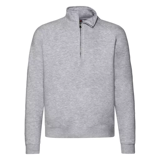 Men's Premium Zip Neck Sweat