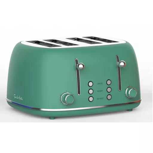 ColourMeHappy 4 Slice Toaster