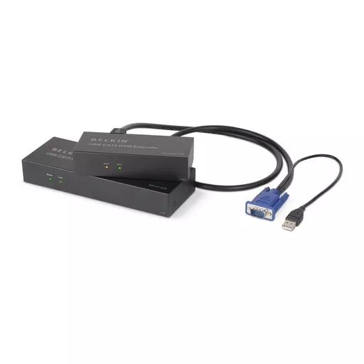 Belkin OmniView® USB CAT5 Extender & KVM switch Black