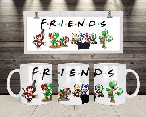 Personalised Mug For Friends - Add Names