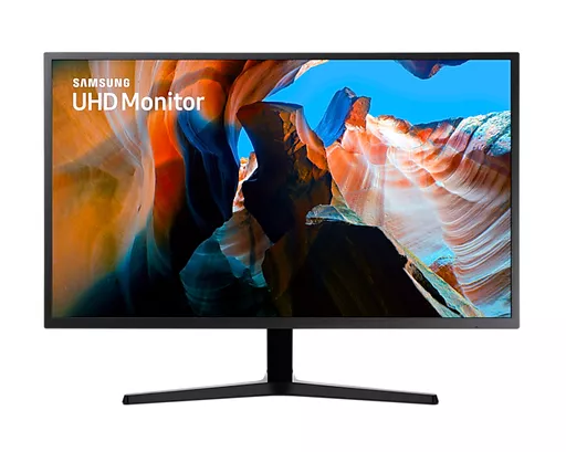 Samsung U32J590UQR 80 cm (31.5") 3840 x 2160 pixels 4K Ultra HD LCD Blue, Grey