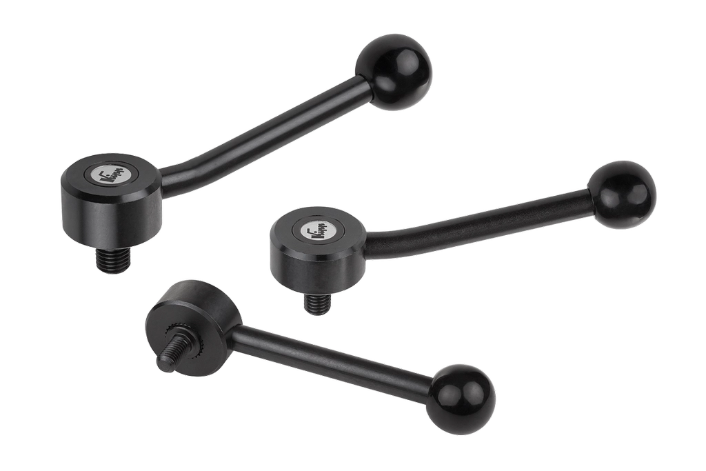 K0114 Inch - Tension Levers In Steel With Flat & Angled Types