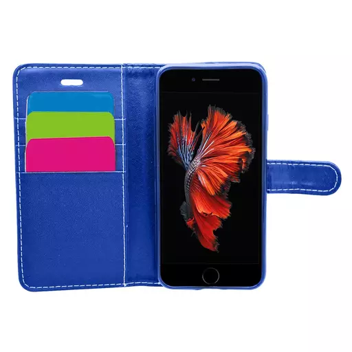 Wallet for iPhone SE/8/7/6S/6 - Blue