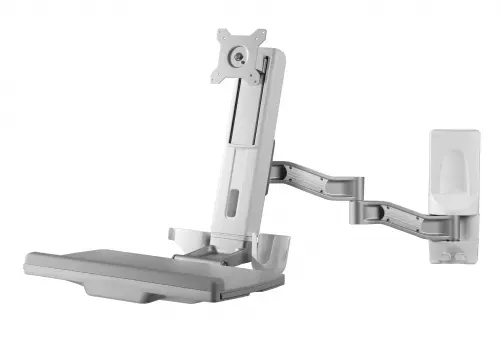 Amer AMR1WSL monitor mount / stand 61 cm (24") Grey