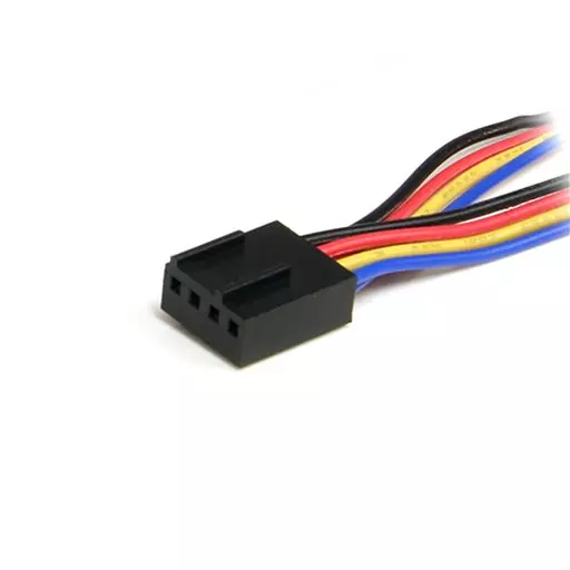 StarTech.com 12in 4 Pin Fan Power Splitter Cable - F/M