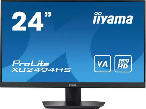 iiyama ProLite XU2494HS-B2 computer monitor 60.5 cm (23.8") 1920 x 1080 pixels Full HD LED Black