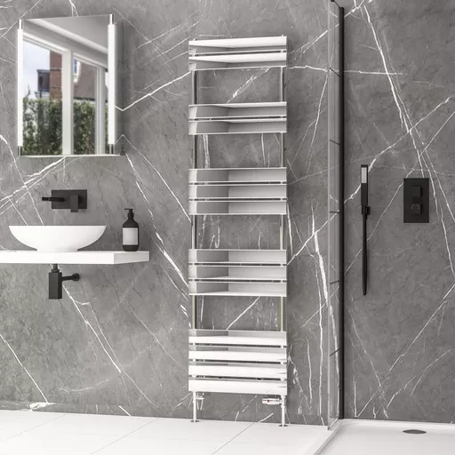 Addington II Towel Rail 1750 x 500 Type10 Chrome