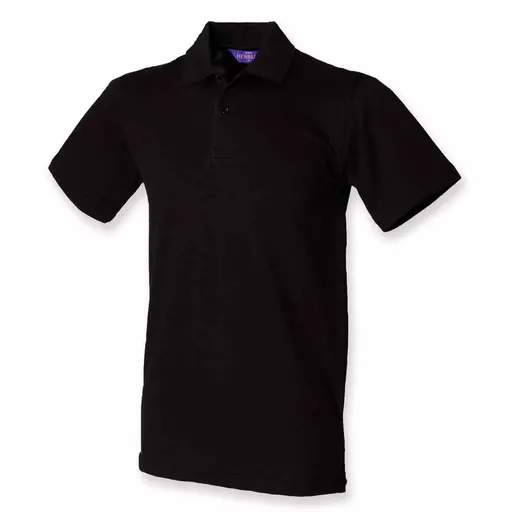 Henbury Unisex Stretch Cotton Piqu Polo Shirt