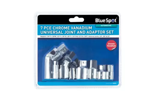7 PCE Universal Joint And Adaptor Set