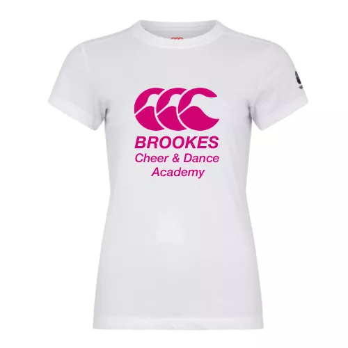 Oxford Brookes University Cheer & Dance Academy Senior Plain Cotton Tee