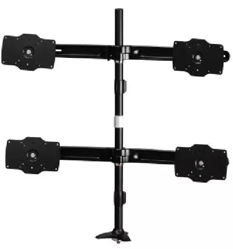 Amer AMR4P32 monitor mount / stand 81.3 cm (32") Bolt-through Black