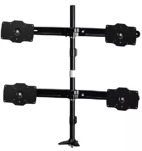 Amer Mounts AMR4P32 monitor mount / stand 81.3 cm (32") Black Desk